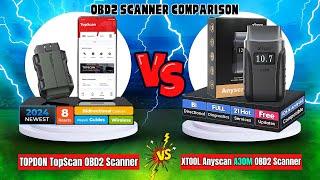 TopDon TopScan vs XTOOL Anyscan A30M : OBD2 Scanner Comparison |