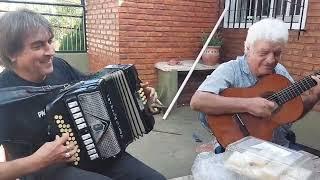 Mario Torres junto al maestro Toti Aguilar // Chamamé "amanecer Campero"🪗