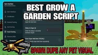 Grow a Garden Script GUI | AUTO EVENT SEED PET SPAWNER DUPE *NO KEY*