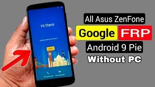 All Asus ZenFone Bypass Google Account/FRP Lock |ANDROID 9 Without PC