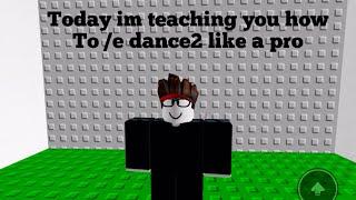 How to /e dance2 Glitch in Roblox like a pro