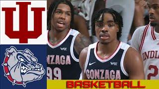 #3 GONZAGA vs #14 INDIANA Basketball Game Full Highlights 2024