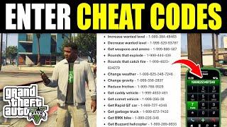 How To Enter Cheat Codes On GTA 5 (PS4, PS5, Xbox, & PC)