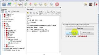 IPROG+ RNS315 SD card Password reset