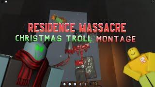 Residence Massacre - Evil Krampus trolls 90+ Players MONTAGE [ CHRISTMAS ]