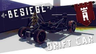 Besiege Amazing Drift Car with a mechanical drive