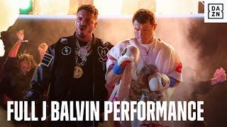 J Balvin's Full Performance At Canelo vs. Yildirim