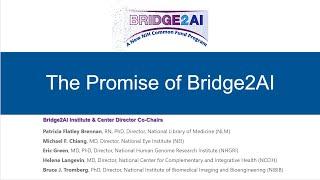 The Promise of Bridge2AI: NIH Institute and Center Directors’ Welcome