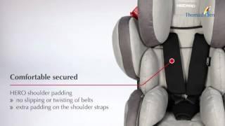 RECARO Sport HERO Reha – Rehab Car Seat – Product Introduction | THOMASHILFEN