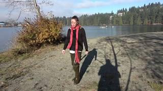 Bootkrazy Sexy Boot Videos Free Teaser: Cat's Lakeside Stroll