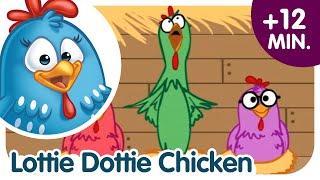 Hindi Rhymes For Kids | Lottie Dottie Hai Ek Murgi | Lottie Dottie Is A Chicken