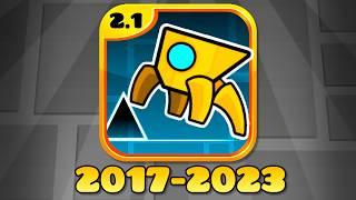 ЧТО ПРОИСХОДИТ В УДАЛЁННОЙ GEOMETRY DASH 2.1?