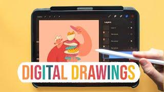 Digital Drawings | Speed Paint