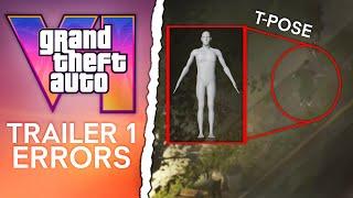 SHOCKING MISTAKES in GTA 6's Trailer 1 That Everyone MISSED – Did YOU Catch These?!