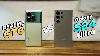 Realme GT 6 vs Galaxy S24 Ultra: Camera, Display, Gaming!