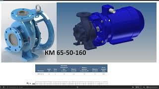 Насос КМ65 50 160  Детали, Характеристики, Цены на насос и агрегат