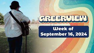 Greerview: The Weekly City of Greer Recap and Outlook for the Week of September 16, 2024