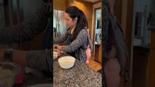 Keto waffle bread and chicken #cooking #cookwithme #keto #healthy #momlife #motherhood #babywearing