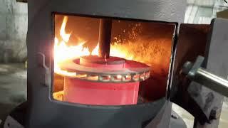 HOME MADE WASTE OIL STOVE