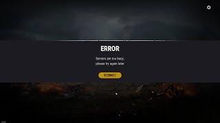 HOW TO FIX PUBG PC LITE ERROR (SERVERS ARE TOO BUSY, PLEASE TRY AGAIN LATER)