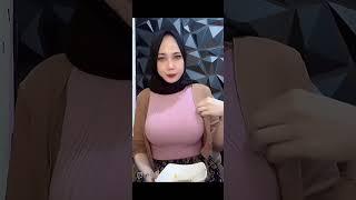 Live hijab rajut ketat nau part2  #35  | ig@yasminvelya