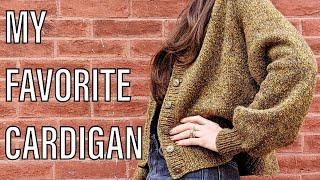 My favorite cardigan knitting pattern is available for sale! | The Better Waverly |