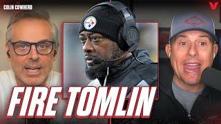 Steelers must FIRE Mike Tomlin after EMBARRASSING Ravens loss | Colin Cowherd NFL Playoff Reaction