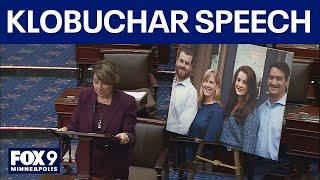 Amy Klobuchar's Senate floor speech on Melissa, Mark Hortman [FULL SPEECH]