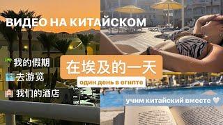  在埃及的一天// один день в египте// видео на китайском языке