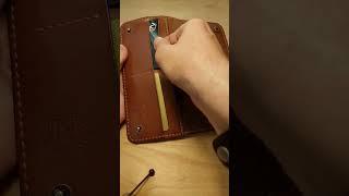 Hand-made Leather Longer Wallet ADRON Crafts