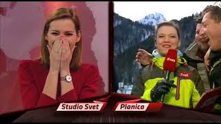 Planica v živo 2018, pijani navijači, ,vklop v oddajo SVET A-kanal, celoten posnetek