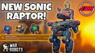 [WR] New Sonic Raptor is a MONSTER! war robots update 10.4 raptor gameplay #warrobots