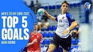 Top 5 Goals | Main Round | M20 EHF EURO 2022