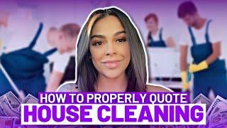 How To Quote House Cleaning : Residential Intake Questions