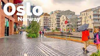 Oslo, Norway - Summer Walk 2022 - 4K/60fps HDR - Walking Tour