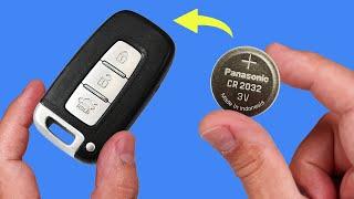 Once You Learn This Trick, You Won't Throw Any Batteries In Trash Again! How To Fix Car Key Remote!