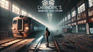 Exploring Chernobyl’s Forgotten Train Station: Eerie Ruins Frozen in Time