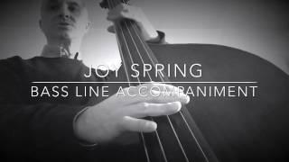 JOY SPRING BASS LINE PLAY ALONG BACKING TRACK