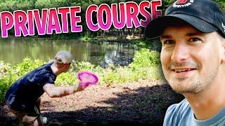 Playing a Private Disc Golf Course You've Never Heard of | Bogey Bros Battle