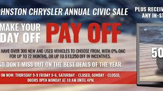 Johnston Chrysler Civic Sale