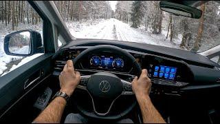 2021 Volkswagen Caddy V 2.0 TDI (122 Hp) | POV Test Drive #663 Joe Black