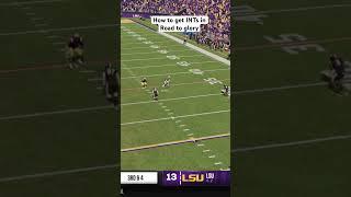 How to get easy INTs in road to glory #roadtoglory #ncaa25 #cfb25 #collegefootball25