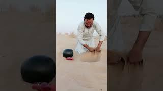 I Store My Cold Drink & Watermelon  in Hot Desert Sand #survival #desertlife #outdoors #desertsand