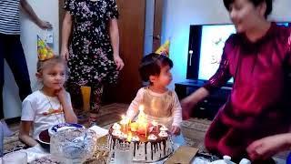 Mahinur's second birthday