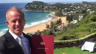 Gary Mooney Celebrant - Jonah’s Whale Beach Wedding