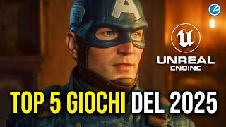 Unreal Engine 5: i 5 giochi con la grafica migliore del 2025!