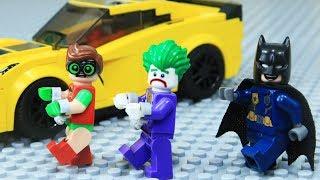 [Brick Creation #20] Lego Joker Building Garage to Hide Car Robbery