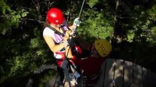 Long Point Eco-Adventures: Zip line