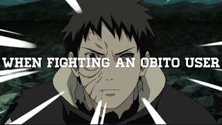 When Fighting An Obito User | Shindo Life