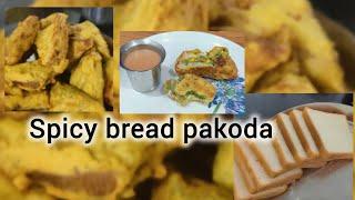 Delicious bread pakoda recipe|Bread pakoda|evening snacks